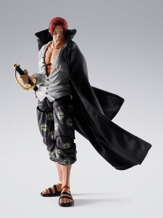 One Piece S.H.Figuarts Action Figure SHANKS -MARINEFORD