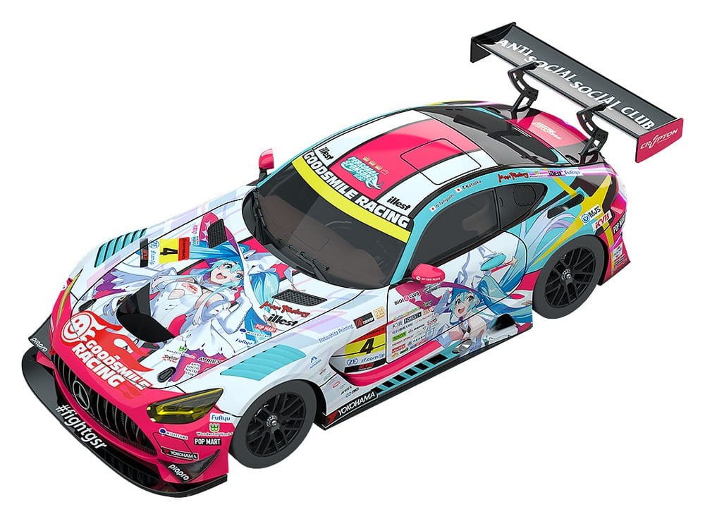 Hatsune Miku GT Project Vehicle 1/64 AMG 2024 Season Opening Ver.