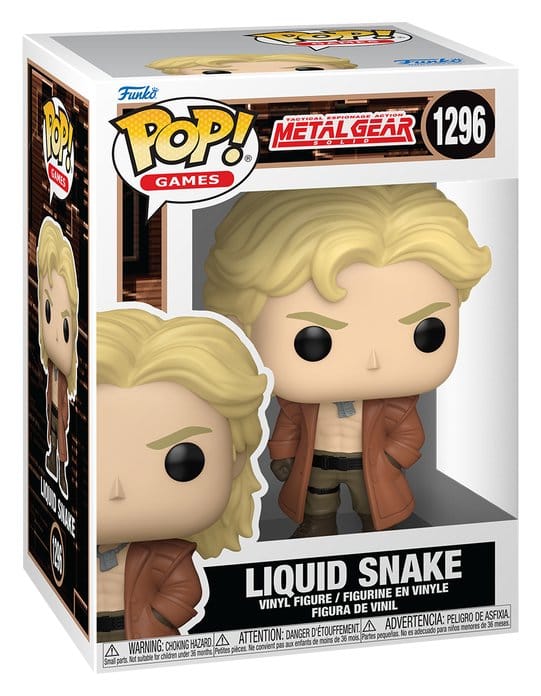 Metal Gear Solid POP! Games Vinyl Figure LIQUID SNAKE - 2