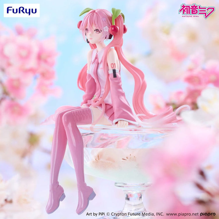 Hatsune Miku Noodle Stopper Figure SAKURA MIKU 2026 SMILE VER. - 3