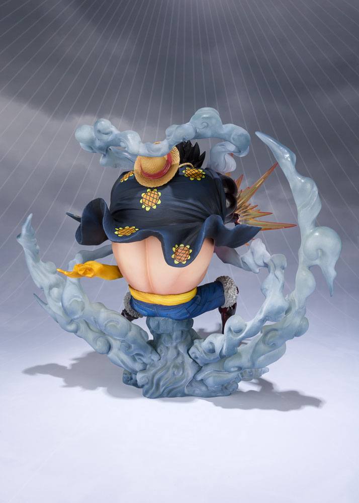 One Piece FiguartsZERO Statue MONKEY D. LUFFY GEAR 4 LEO BAZOOKA REISSUE - 4
