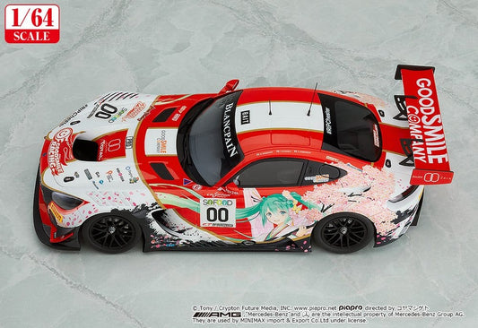 Hatsune Miku GT Project Vehicle 1/64 AMG 2017 SPA24H Ver. - 4