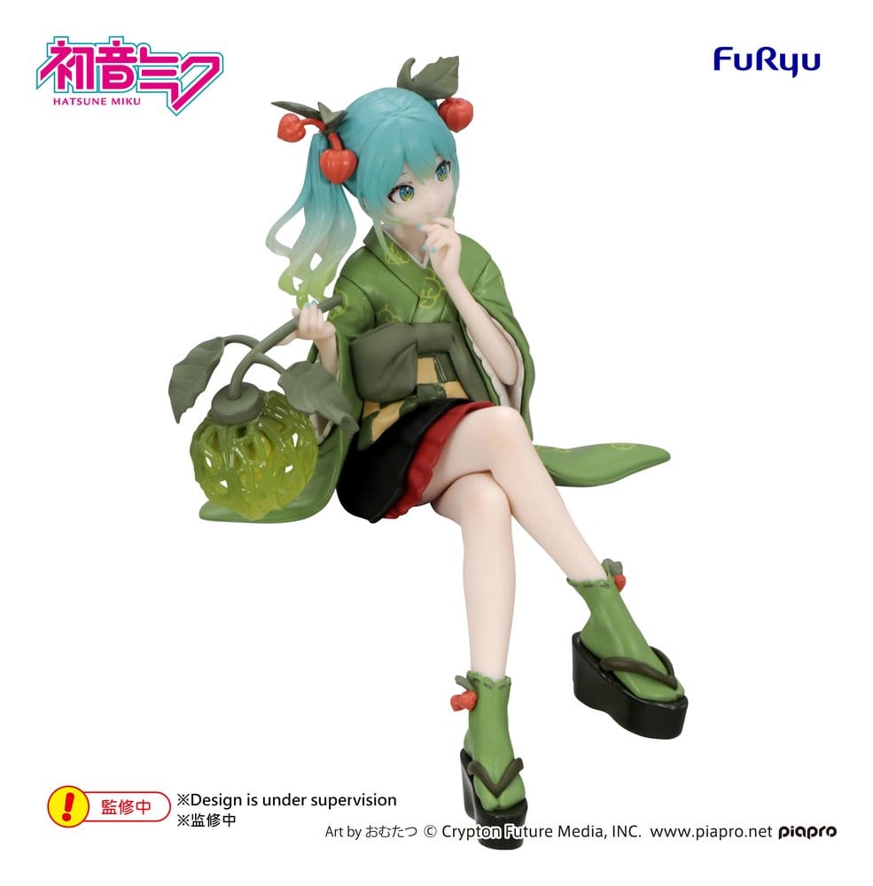 Hatsune Miku Noodle Stopper Figure FLOWER FAIRY WINTER CHERRY GREEN COLOR VER. - 7