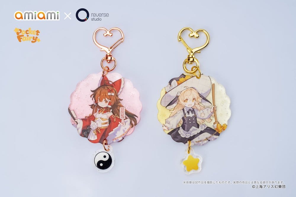 Touhou Project Reverse Palm Spirit Figures 2-PACK REIMU HAKUREI & MARISA KIRISAME - 25
