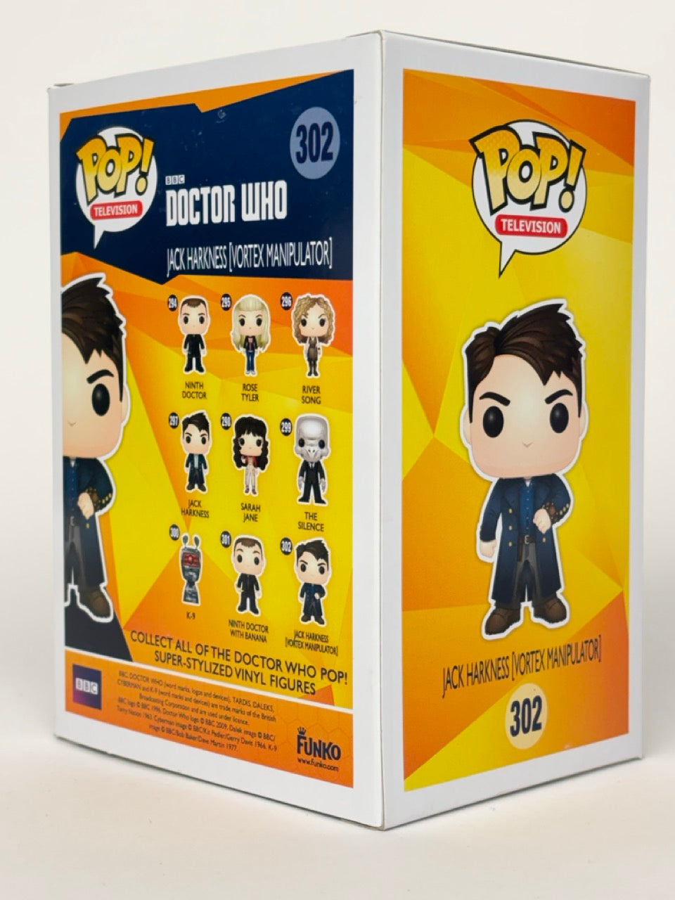 Doctor Who POP! JACK HARKNESS Vortex Manipulator #302 Exclusive