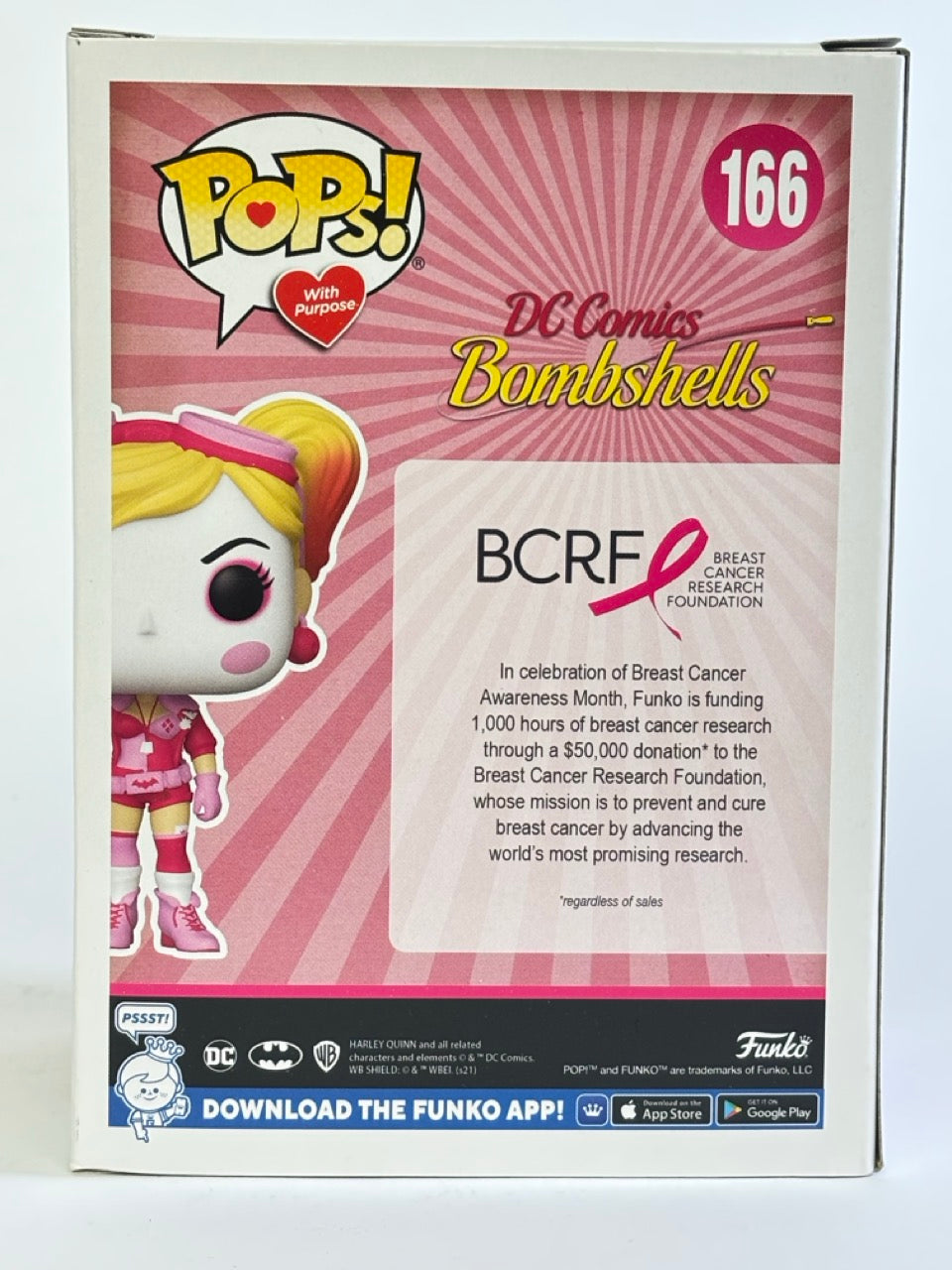 Dc Comics Bombshells POP! HARLEY QUINN #166 Pink