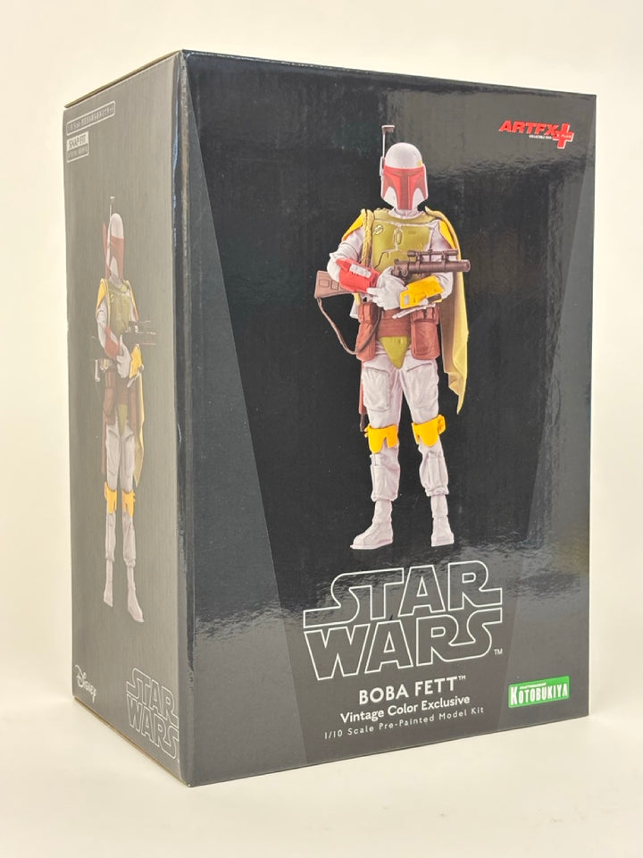 Star Wars ARTFX Figure Statue 1/10 BOBA FETT Vintage Color Exclusive