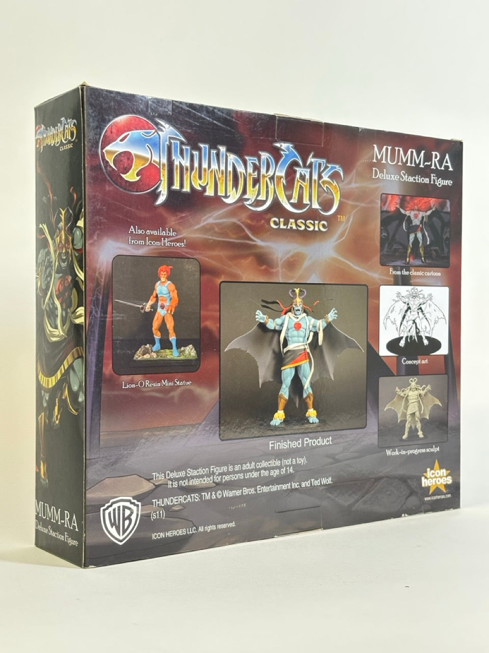 Thundercats Deluxe Staction Figure Statue MUMM-RA