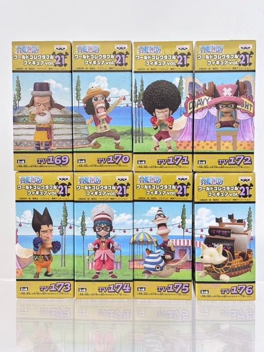ONE PIECE WCF WORLD COLLECTIBLE FIGURE TV169-TV176 VOL.21