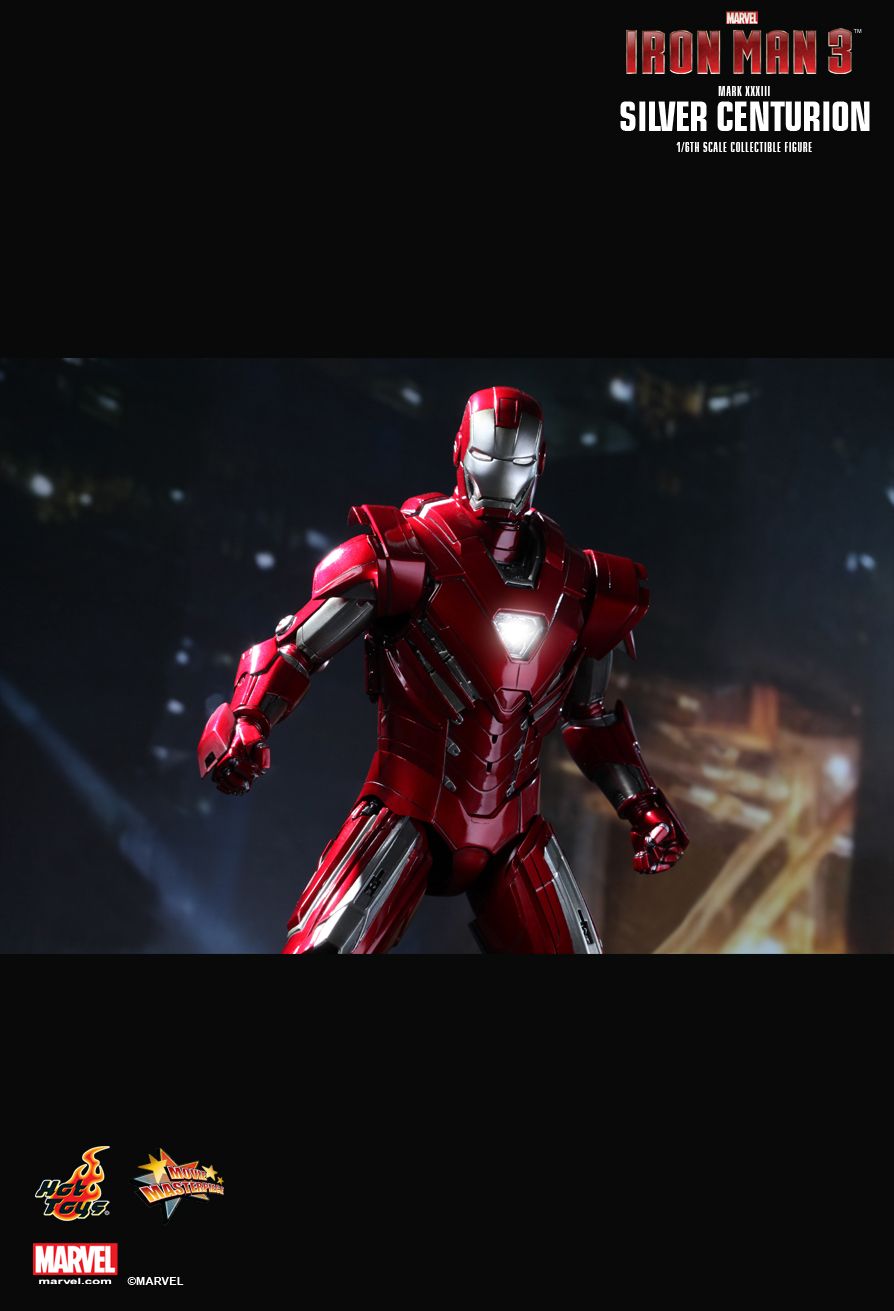Action Figure Movie Masterpiece IRON MAN Mark XXXIII SILVER CENTURION