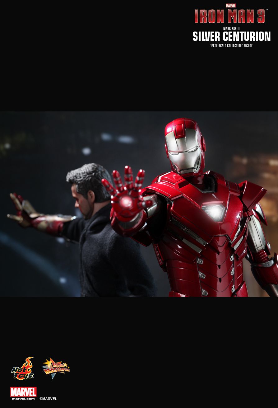 Action Figure Movie Masterpiece IRON MAN Mark XXXIII SILVER CENTURION