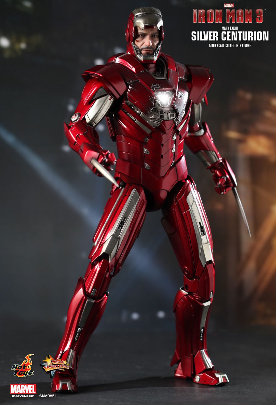 Action Figure Movie Masterpiece IRON MAN Mark XXXIII SILVER CENTURION