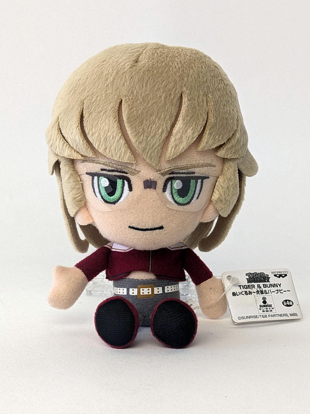 Tiger & Bunny Peluche KOTETSU WILD TIGER / BARNABY BUNNY