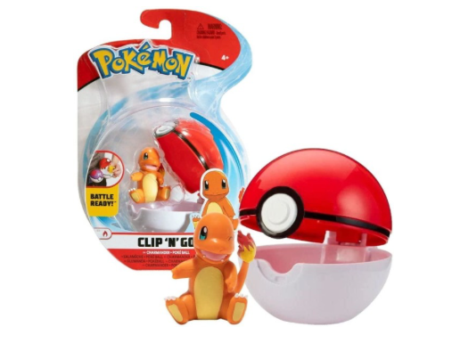 Pokemon Clip 'N' Go Pokeball - Glumanda