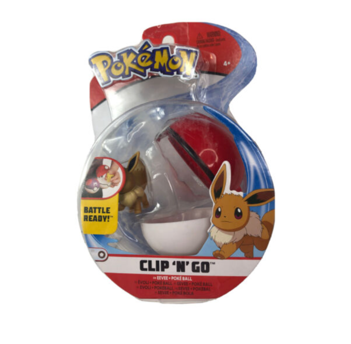 Pokemon Clip 'N' Go Pokeball - Evoli