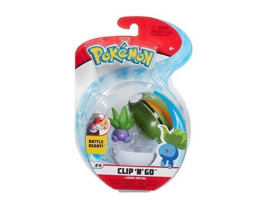 Pokemon Clip 'N' Go Pokeball - Oddish