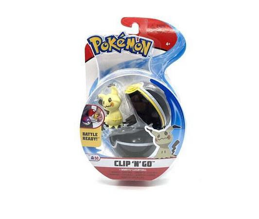 Pokemon Clip 'N' Go Pokeball - Mimikyu