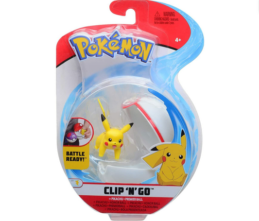 Pokemon Clip 'N' Go Pokeball - Pikachu