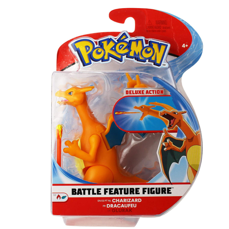 Pokemon Battle Feature Figur - Charizard