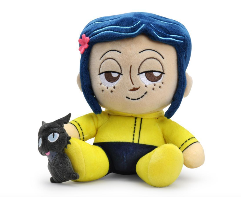 Coraline und die Katze Plüsch 20 cm