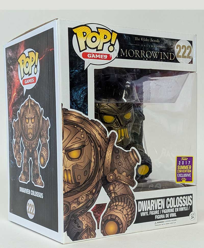 The Elder Scrolls Super Sized POP! DWARVEN COLOSSUS #222 Limited