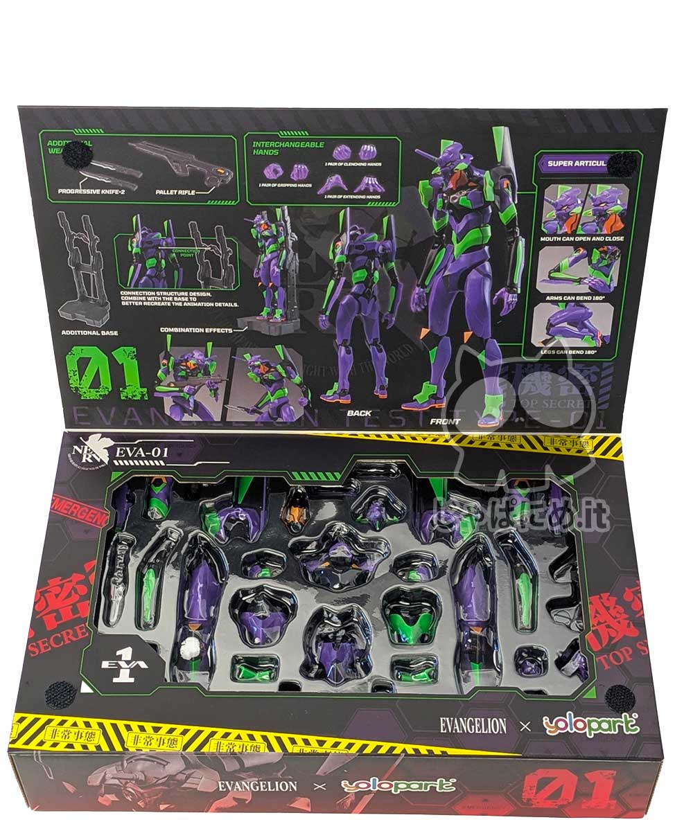 Evangelion Model Kit AMK Series Unit EVA TEST TYPE-01