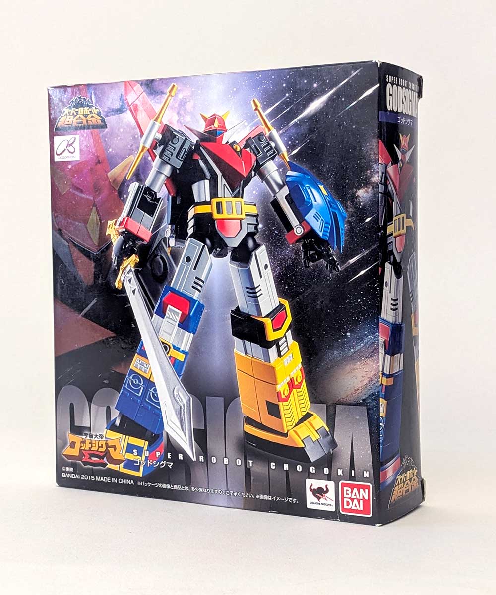 Space Emperor Action Figure Super Robot Chogokin GODSIGMA