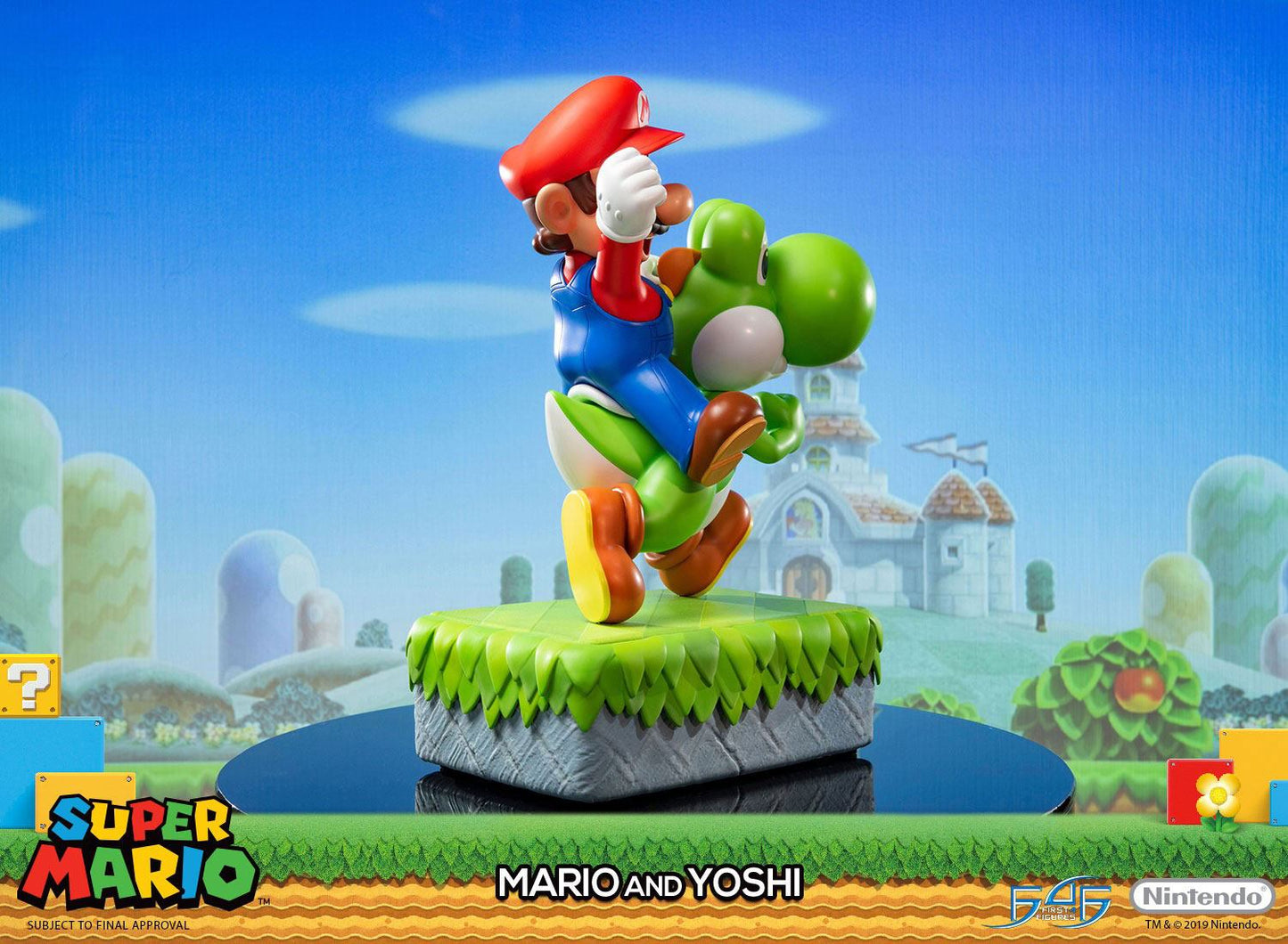 Super Mario & Yoshi Statue