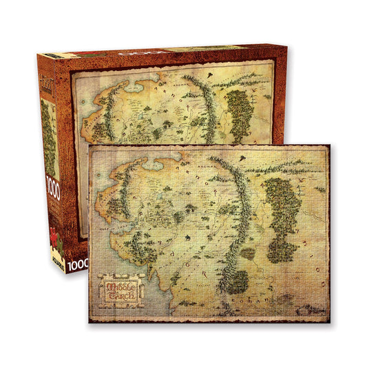 The Hobbit - Middle Earth Map Puzzle