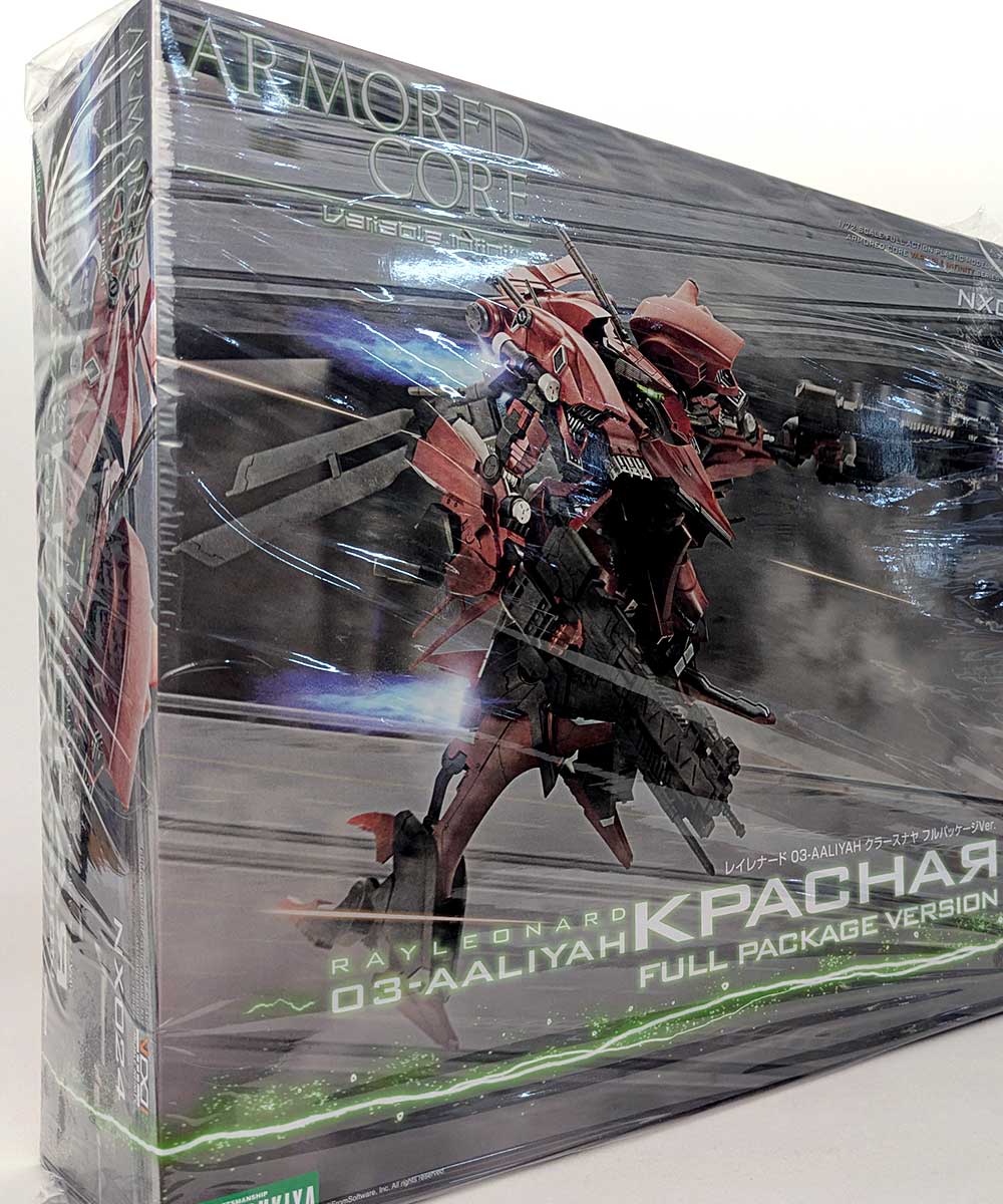 Armored Core – Modellbausatz 1/72 RAYLEONARD 03-AALIYAH KPCHAR Komplettpaket Vers.