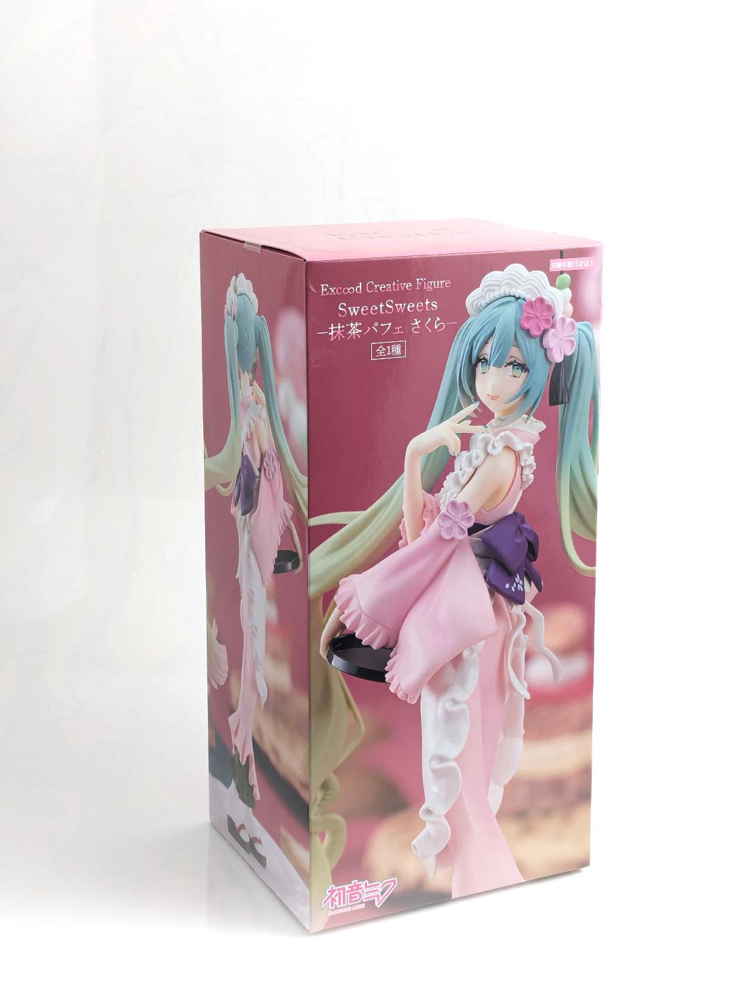 Hatsune Miku Figure Matcha Tea Parfait