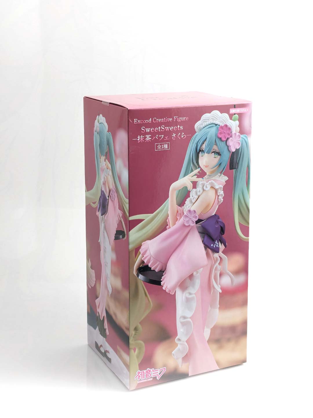 Hatsune Miku Figure Matcha Green Tea Parfait