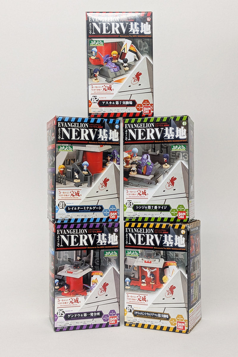 Evangelion - Welcome to NERV BASE complete set