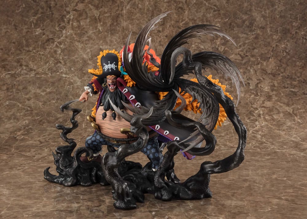 ONE PIECE - FiguartsZero Figure BLACKBEARD MARSHALL D. TEACH BLACK VORTEX