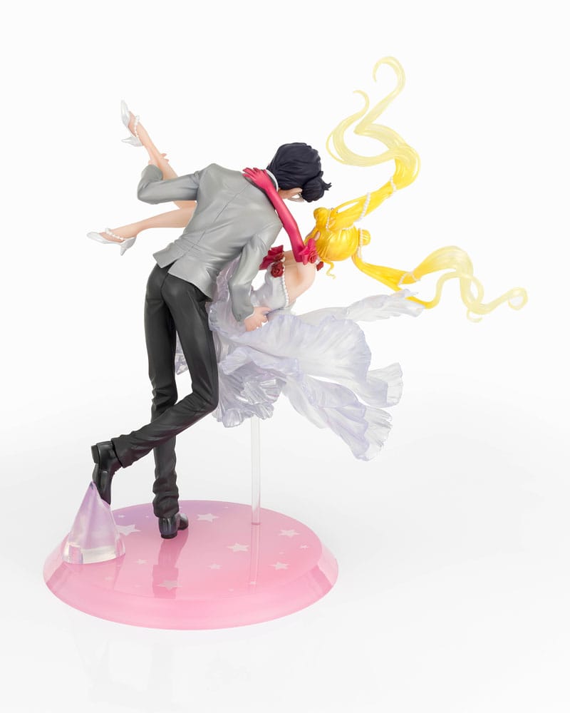Sailor Moon FiguartsZero Chouette Statue USAGI & TUXEDO MASK Moonlight Glow