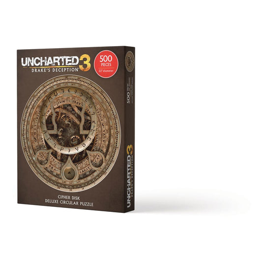 UNCHARTED Jigsaw Puzzle CIPHER DISK CIRCULAR DELUXE (500 pieces)