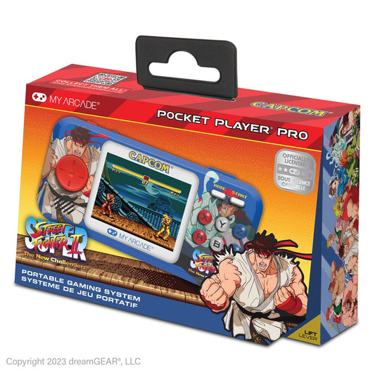 SUPER STREET FIGHTER II Portable Gaming System Pocket Player Pro