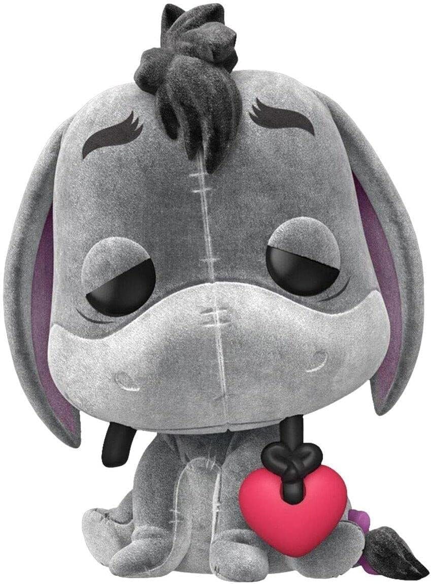 Winnie The Pooh - EEYORE w/Heart (Flocked) #1170