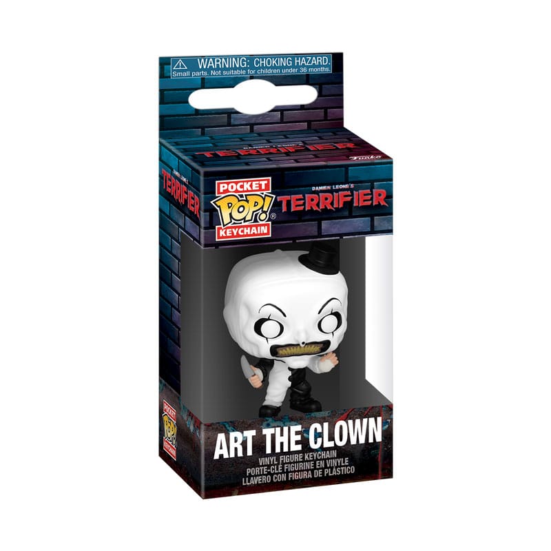 Terrifier Pocket POP! Keychain ART THE CLOWN