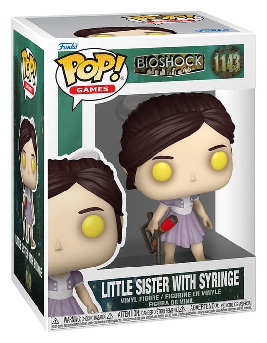 Bioshock POP! Games LITTLE SISTER w/Syringe