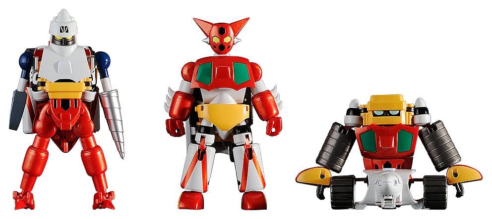 Getter Robot Action Figure 3-Pack Dynamic Change GETTER ROBOT