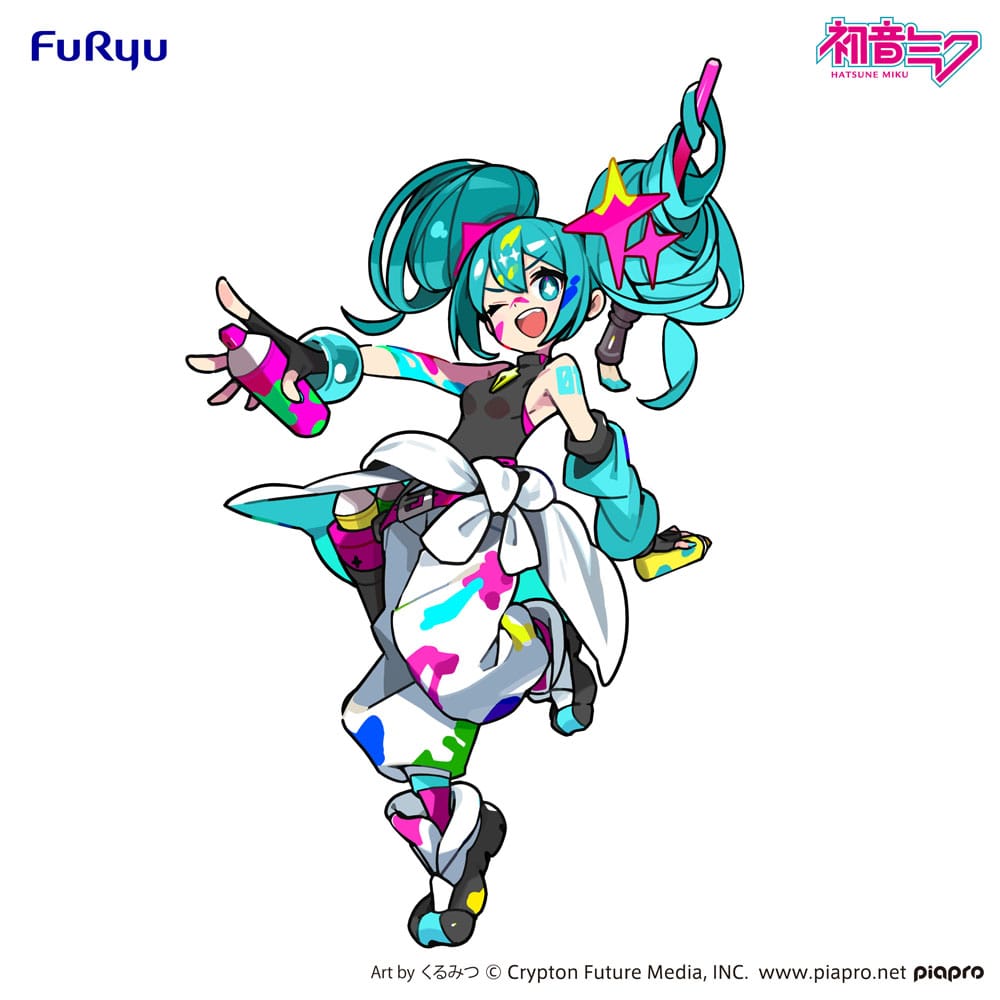 Vocaloid Trio-Try-iT Figure HATSUNE MIKU Paint Girl