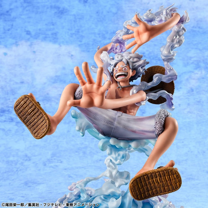 One Piece P.o.P Figure Evolutionary History MONKEY D. LUFFY GEAR FIFTH
