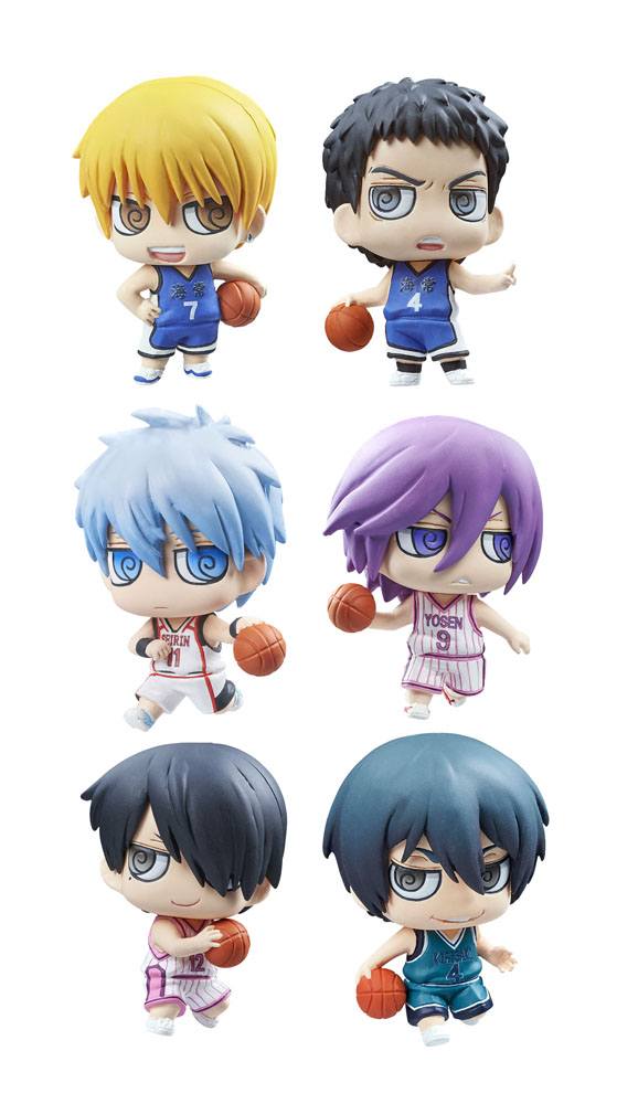 Kuroko no Basket Chimi Mega Figure GAME EDITION 1Q COMPLETE BOX