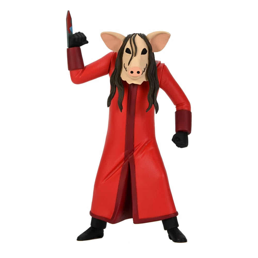 Saw l'Enigmista Toony Terrors Action Figure JIGSAW Killer (Red Robe)