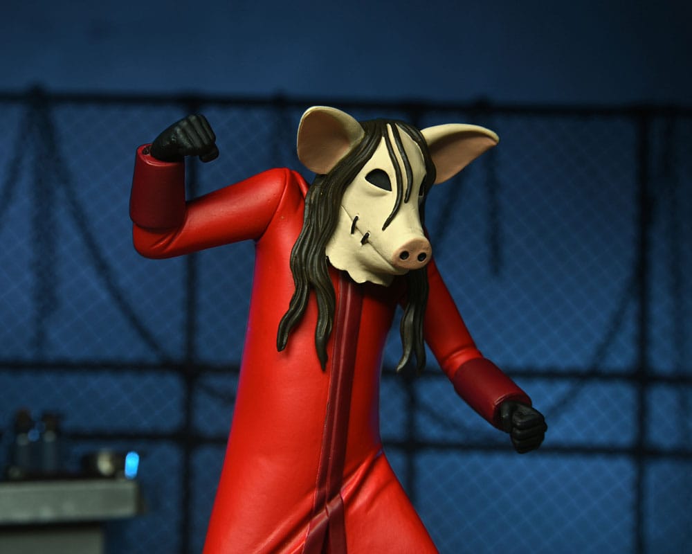 Saw l'Enigmista Toony Terrors Action Figure JIGSAW Killer (Red Robe)