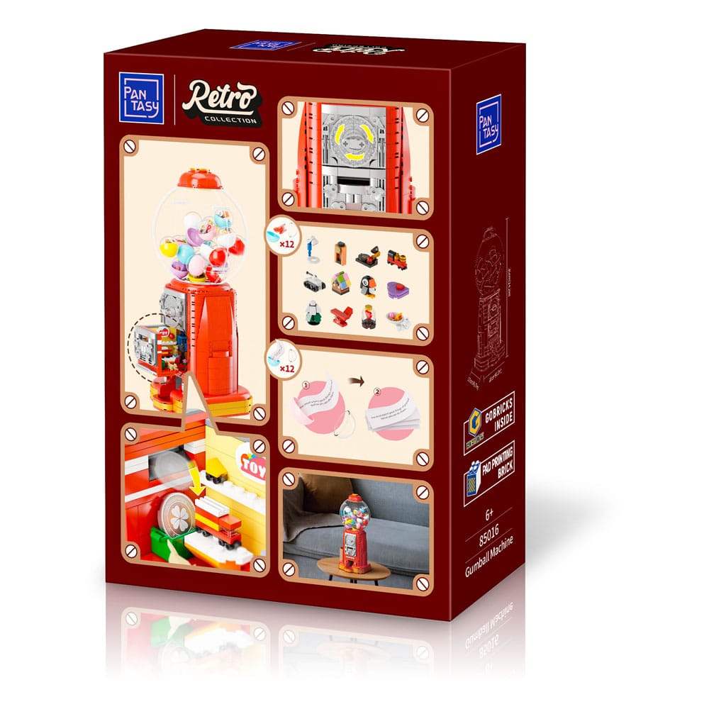 Original Retro Series Construction Set GUMBALL MACHINE 34 cm