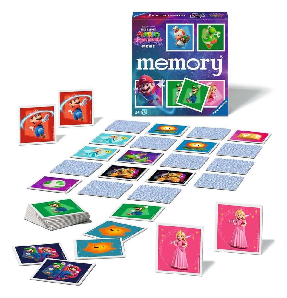 Super Mario Galaxy Movie MEMORY game