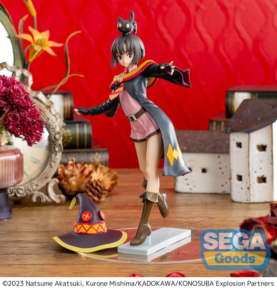 Konosuba - Luminasta Statue MEGUMIN with Chomusuke