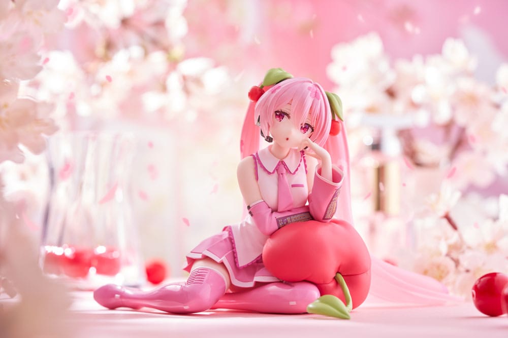 Hatsune Miku Desktop Cute Figure SAKURA MIKU Cherry Cushion